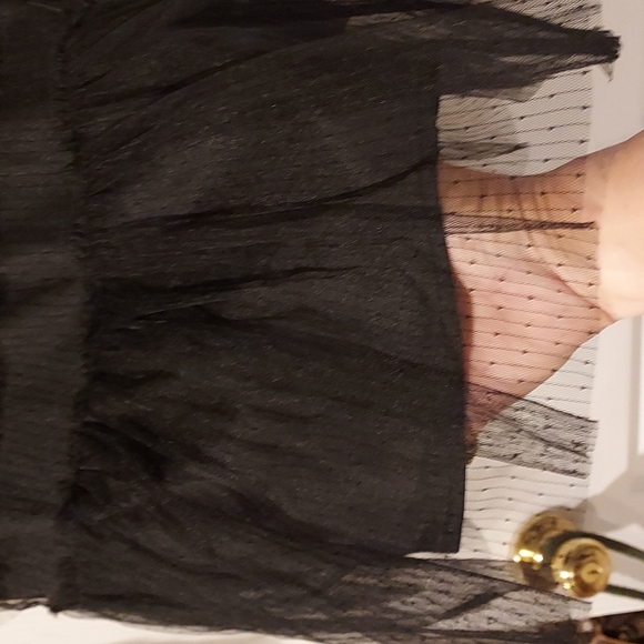 NWOT Women's Shein Black Mesh Lace Dress Size M - Picture 4 of 8